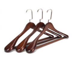 Cherry wide shoulder clothes pants hanger