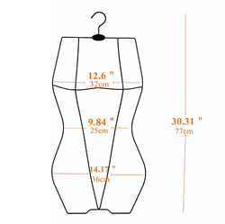 Inspring metal swimwear bathing suit hanger