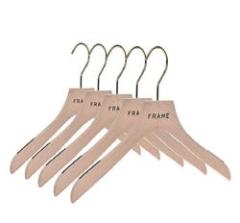 Inspring suit hanger wooden hanger natural Anti-slip shoulder
