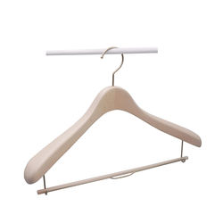 wooden suit hangers