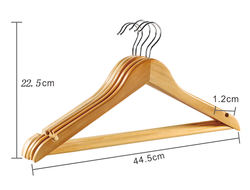 hangers with notch