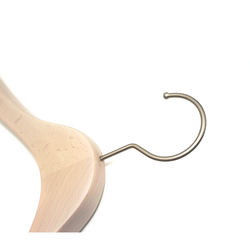 free sample wooden hangers with custom hook
