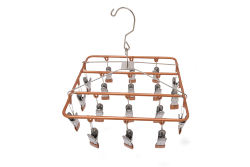 Inspring sock rack for baby clothes hanger