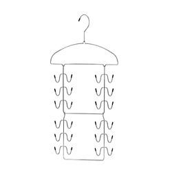 Metal wire hangers Space Saving Multi Layer Bra Hanger