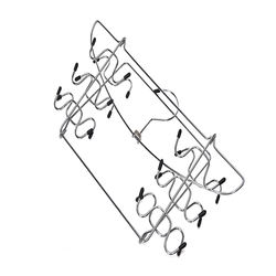 Metal wire hangers Space Saving Multi Layer Bra Hanger