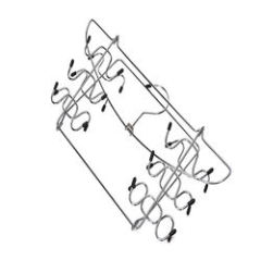 Metal wire hangers Space Saving Multi Layer Bra Hanger