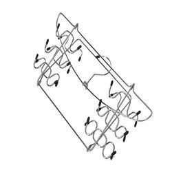 Metal wire hangers Space Saving Multi Layer Bra Hanger