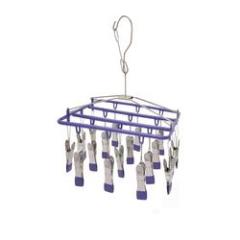 Inspring sock rack for baby clothes hanger