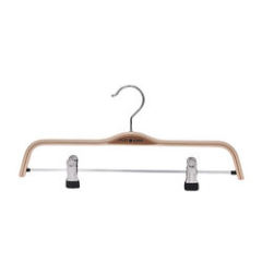 Cheap Wooden Laminated Hangers With Clips