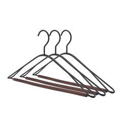 Luxury Wooden Bar Metal Suit hangers for trousers