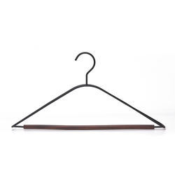 Luxury Wooden Bar Metal Suit hangers for trousers