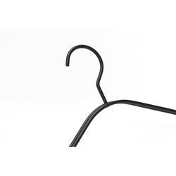 Luxury Wooden Bar Metal Suit hangers for trousers