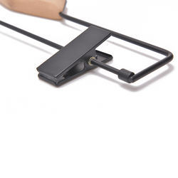 Fashion trouser clamp pants hanger with clips