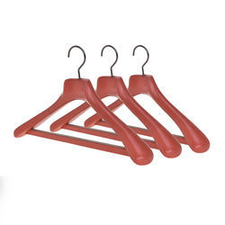 Customized leather hanger luxury wooden suit hangers