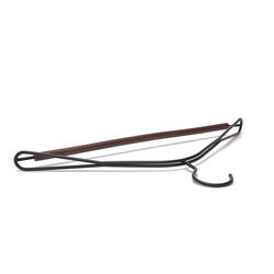 Luxury Wooden Bar Metal Suit hangers for trousers