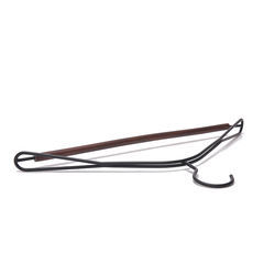 Luxury Wooden Bar Metal Suit hangers for trousers