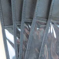 Inspring black wig hair bags packaging human hair bag wig bag
