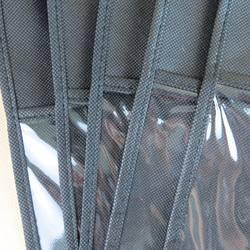 Inspring black wig hair bags packaging human hair bag wig bag