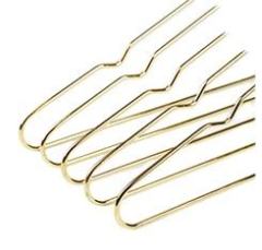 Whosale Gold Metal hanger Wire Clothes Hanger golden hanger