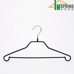 Special black metal space save dress hanger