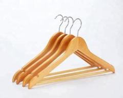 Inspring Cheap Wooden Suit Clothes Hanger