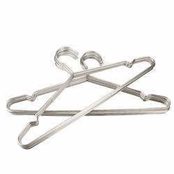 Stainless Steel Strong Metal Wire Hangers Clothes Hangers 16 Inch