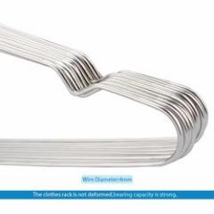 Stainless Steel Strong Metal Wire Hangers Clothes Hangers 16 Inch