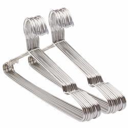 Stainless Steel Strong Metal Wire Hangers Clothes Hangers 16 Inch