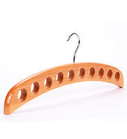 Hot Sale Multifunction Hanger Household Basic Wooden Silk Scarf Hanger