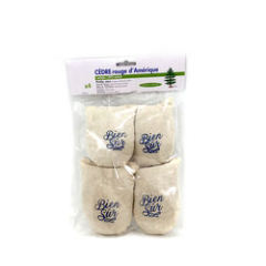 Inspring red cedar wood chips sachets bag for wardrobe