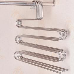 Stainless Steel Multi layers Pants Hangers Space Saver Rack