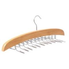 Inspring Household Factory 24 Bar Wooden Tie Magic Hangers