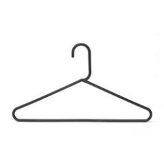 wholesale black plastic hangers for clothes