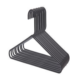 wholesale black plastic hangers for clothes