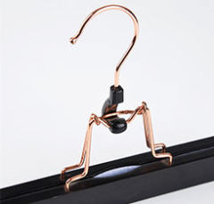 Custom black hair extensions hangers
