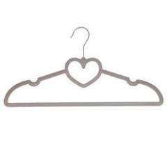 Velvet hanger custom pattern flocked hangers