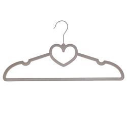 Velvet hanger custom pattern flocked hangers