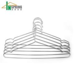Inspring stainless steel clothes metal wire hanger for sale