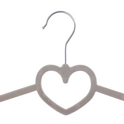 Velvet hanger custom pattern flocked hangers