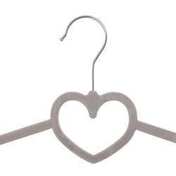 Velvet hanger custom pattern flocked hangers