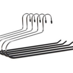 Simple metal pants towel wire hanger