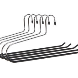 Simple metal pants towel wire hanger