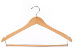 High Quality custom wooden suit hangers