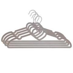 Velvet hanger custom pattern flocked hangers