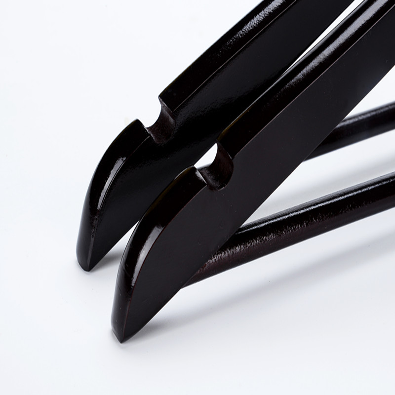 black wood hangers