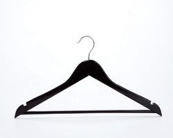 Factory custom black hangers bar clothes hanger