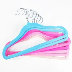 Velvet cloth hangers manufacturer infant clothing hanger