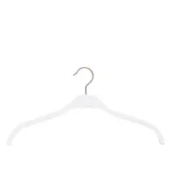 White kids children wooden hangers