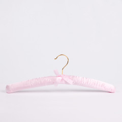 Satin padded best hangers for no shoulder marks