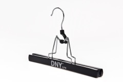Black hair extensions wood hangers bulk